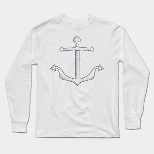 Anchor Sketch Long Sleeve T-Shirt